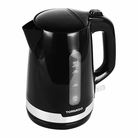 Tornado Kettle - 1.7 Liter - 1850 Watt- Black - TKP-2217-B