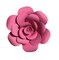 3D Foam Flower Wall D&eacute;cor Pink Color 16x16cm