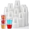 Lavish 4 Oz. Clear Plastic Disposable Portion Cups With Lids, [100 Pcs ] Sampling Cups, Portion Control Cups