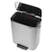 Brabantia Bo Pedal Bin Matt Steel Fingerprint Proof 60L