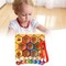 Wooden children&#39;s puzzle toy 3D puzzle bee nest box,Infant Early Childhood Teaching Beehive Game Children&#39;s Toys