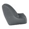 In House Harvey Velvet Bean Bag Chair - Large - Grey