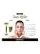 Generic Jade Roller And Gua Sha Scrapping Tool Green/Gold