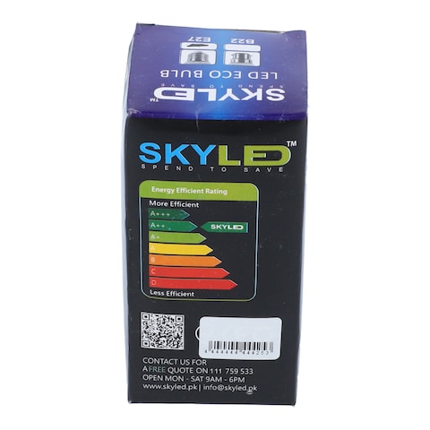 Sky Led Eco Bulb B22 240 V