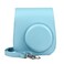 O Ozone - Fujifilm Accessories Set, Instax Mini 11 Case PU Leather with Strap - Sky Blue