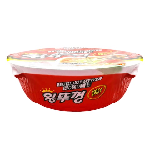 Paldo Fun And Yum Hot And Spicy Ramen Jumbo Bowl Noodle 110g