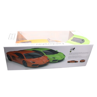 RW 1:10 Lamborghini Aventador Remote Control Car Orange