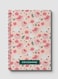 Lowha Spiral Notebook With 60 Sheets And Hard Paper Covers With Floral Design, For Jotting Notes And Reminders, For Work, University, School