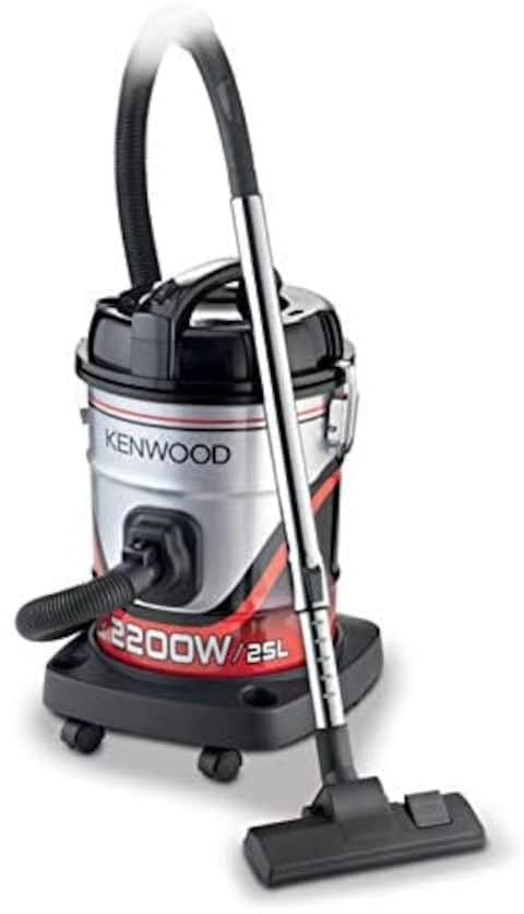 Kenwood Drum Vacuum Cleaner 2200 Watts, 20 Liter Capacity - VDM60.000BR