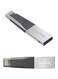 Sandisk iXpand Mini Flash Drive For iPhone And iPad 16GB Silver/Black