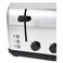BLACK+DECKER 4 Slice Stainless Steel Cool Touch Toaster with Crumb Tray Silver ET304-B5 2