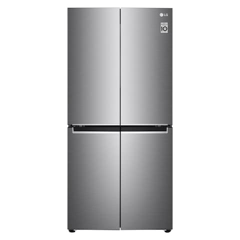 LG Side By Side Fridge GR-B29FTLVB Silver 464L