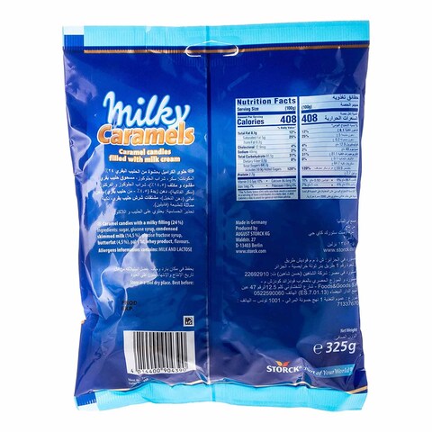 STORCK MILKY CARAMEL CANDIES 325G