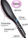 Generic Straightening Hair Comb Brush - Black/Pink