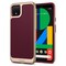 Spigen Google Pixel 4 XL Neo Hybrid cover/case - Burgundy with Gold frame