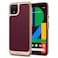 Spigen Google Pixel 4 XL Neo Hybrid cover/case - Burgundy with Gold frame