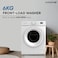 Krome 6Kg 1000 RPM Front Load Washing Machine, LED Display With Universal Motor, 5 Star Energy Efficient, 16 Wash Programs With Variable Temperature Setting, White - KR-WFL60S