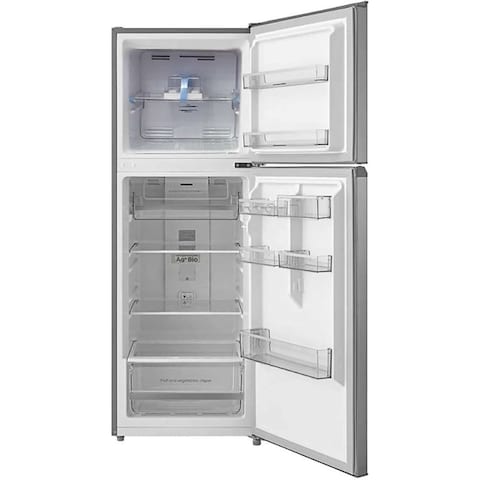 Toshiba Top Mount Refrigerator 231 Liters Net Capacity, GRA33US-SK Silver