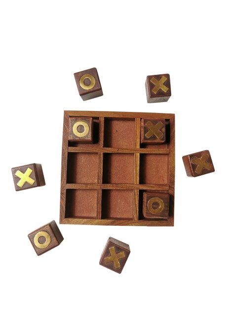 Tic Tac Toe Tabletop Game Set - XOX game for kids, Tic Tac Toe game for kids, handcrafted wooden Tic Tac Toe, coffee table game, Crossnought