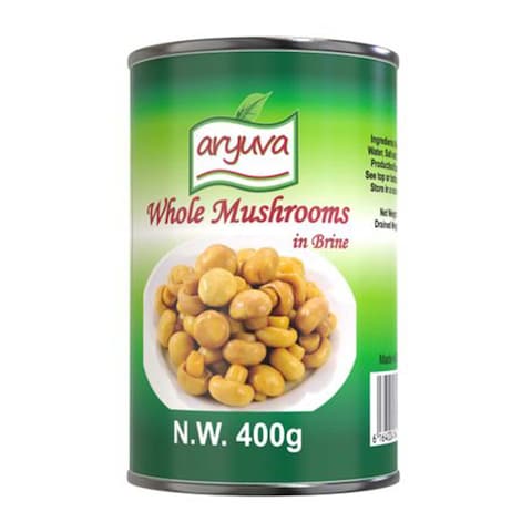 Aryuva Whole Mushroom In Brine 400g