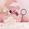 Ginger Ray Gold Foiled Pamper Party Photo Booth Props 10-Pieces- Pink