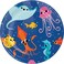 Ocean Celebration Round Luncheon Plate 7in 8 pcs
