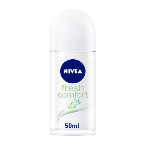 Buy NIVEA Deodorant Roll-on for Women Fresh Comfort 50ml in Saudi Arabia