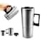Generic Electric Thermos Thermal Heated Travel Mug Cup For Car Caravan 12V 300ml