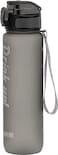 Royalford 1000 ml Water Bottle- Rf11936, Transparent Plastic Bottle With Flip Flop Lid And Secure Lock Water Bottle For School, Office And Gym And Eco-Friendly Food-Grade And Elegant Design Grey