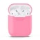 Generic - Protective AirPods Case Soft Silicone Charging Cover Pouch Case Sleeve with Cable - Pink