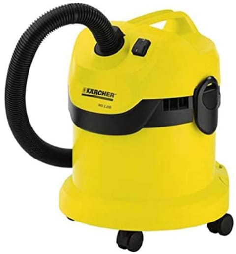 Karcher Strong Wet Dry Vacuum Cleaner, 12L, 1000W Only, Low Consumption, Wd2