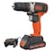 Black &amp; Decker Drill Driver Orange And Black 18V