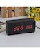 Generic - LED Alarm Clock Black 17x9x5.5centimeter