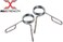 Max Strength Olympic Bar With Spring Collars Weight Lifting Bar With Rotating End 60"