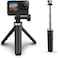 TELESIN Mini Desktop Selfie Stick Tripod for Action Camera