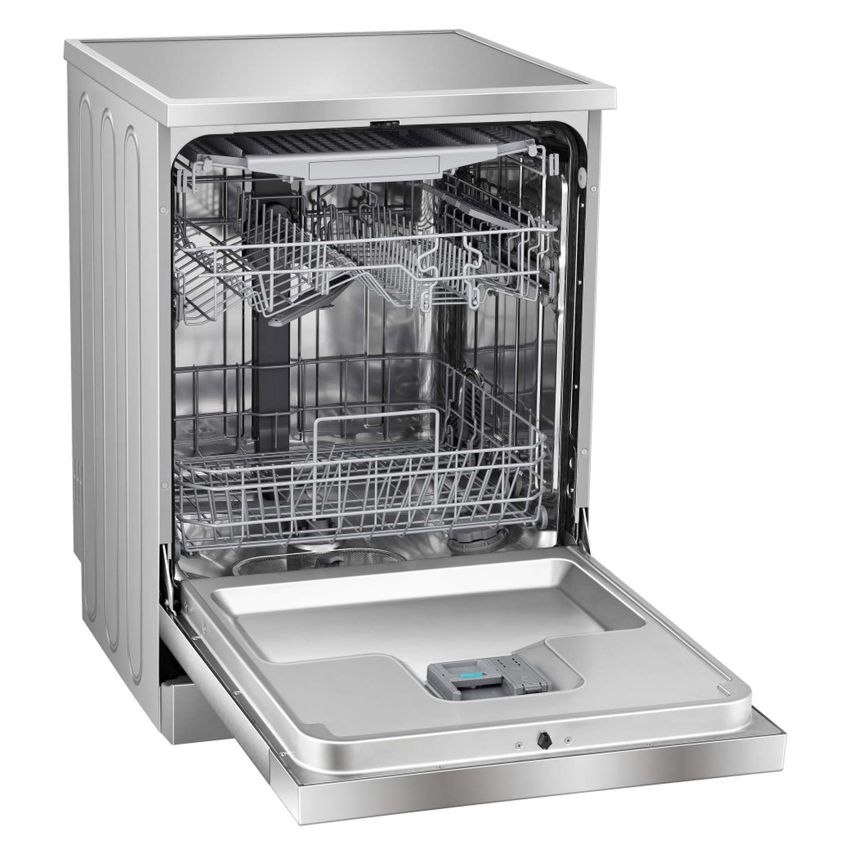 Hisense Freestanding Dishwasher With Standing 15 Place Settings HS623E90X Silver