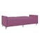 In House Leen 2 In 1 Sofabed Velvet Upholstered - Light Purple