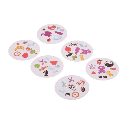 Generic-Dobble Card Game Table Games Play Cards Kids Toy Game Number One for Family Fun