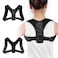 Generic-Posture Corrector with Exercise Resistance Band Breathable Adjustable Upper Back Brace for Clavicle Support Shoulder Back Pain Relief for Men and Women