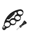 Generic - Handheld Knuckle Finger Grip Mount Black