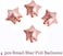 ESSEN Rose Gold Eid Mubarak Decoration Balloons Party Supplies - 37 pcs