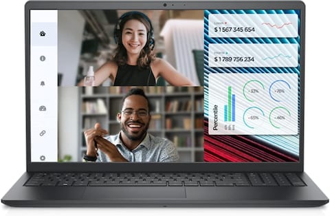 Dell Vostro 3510 Laptop, 15.6 Inch FHD, 11th Gen Intel Core i5-1135G7, 8GB RAM, 512GB SSD, Grey (Intel Iris Xe Graphics, Windows 11, ENG-ARB Keyboard)