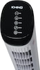 Khind 45 Inch Tower Fan With 7.5 Hour Timer Function, Whisper-Quiet Operation, Touch Screen And Overheat Protection, Space-Saving Design, Ideal For Bedrooms And Offices, White - FD301R