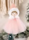 Christmas Angel Doll Pendants, Hanging Ornaments for Xmas Trees, Nativity, Windows, Walls and Doors 2 Pcs