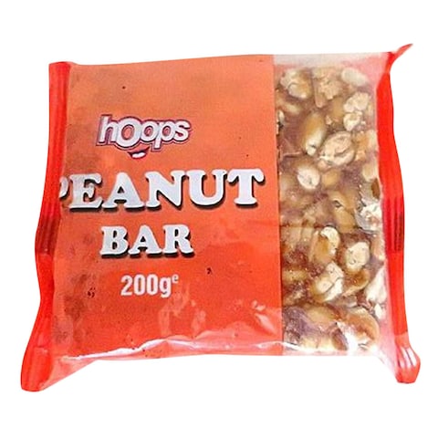 Hoops Peanut Bar 200G