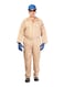 Vaultex - Twill Safety Coverall Beige Large