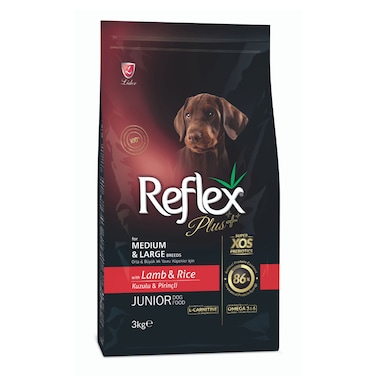 REFLEX DOG FOOD PLUS J LAMB&amp;RICE3KG