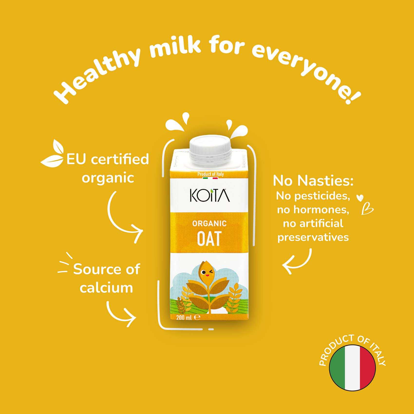 Koita Organic Oat Milk 200ml