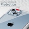Moxedo Lite Crystal-Clear Protective Case with 9H Tempered Glass Screen Protector compatible for iPhone 14 Plus
