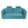 In House Rosela 2 In 1 Sofabed Velvet Upholstered - Dark Turquoise